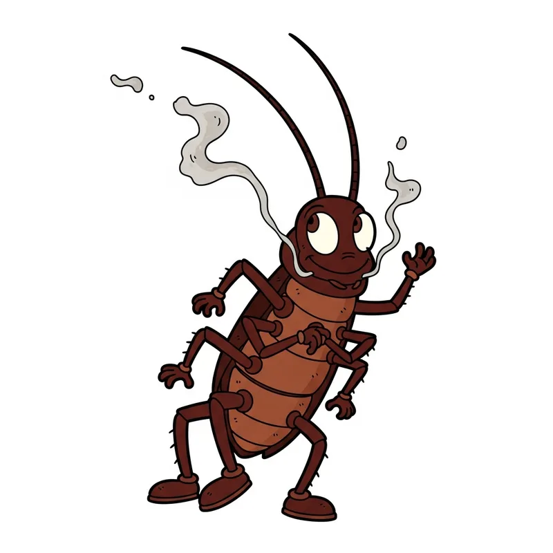 Smoky Brown Cockroach